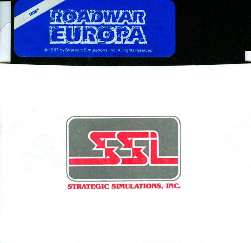 Media for Roadwar Europa (DOS)