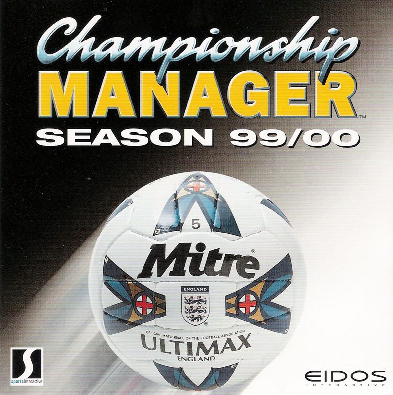 Other for Championship Manager: Season 99/00 (Windows): Jewel Case - Front
