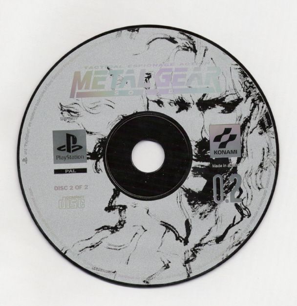 Media for Metal Gear Solid (PlayStation): Disc 2