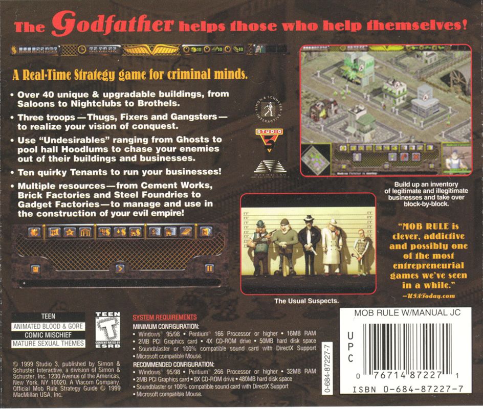 Back Cover for Mob Rule (Windows)
