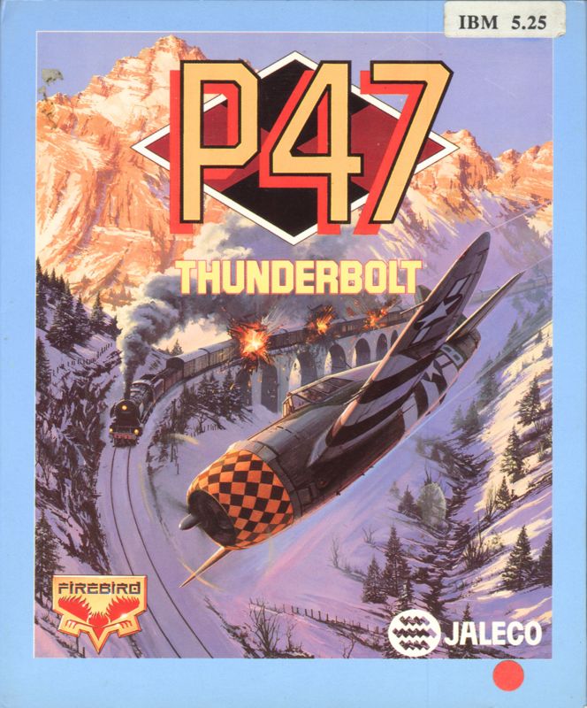 Front Cover for P47 Thunderbolt (DOS)