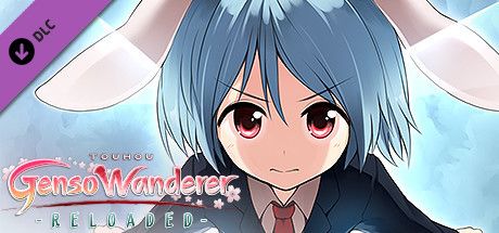 Front Cover for Touhou: Genso Wanderer - Reloaded: Player Character "Rei'sen" (Windows) (Steam release)