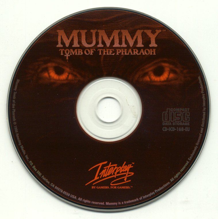 Mummy Tomb Of The Pharaoh Cover Or Packaging Material Mobygames