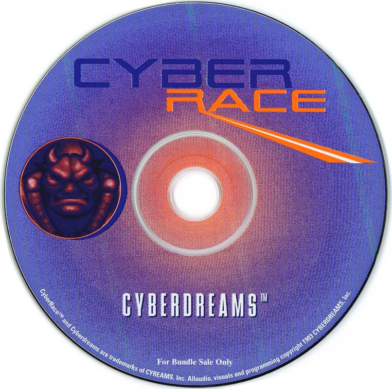 Media for CyberRace (DOS) (Bundled Version)