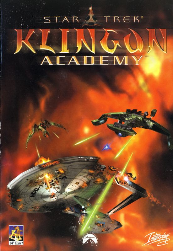 Other for Star Trek: Klingon Academy (Windows): CD Booklet - Front