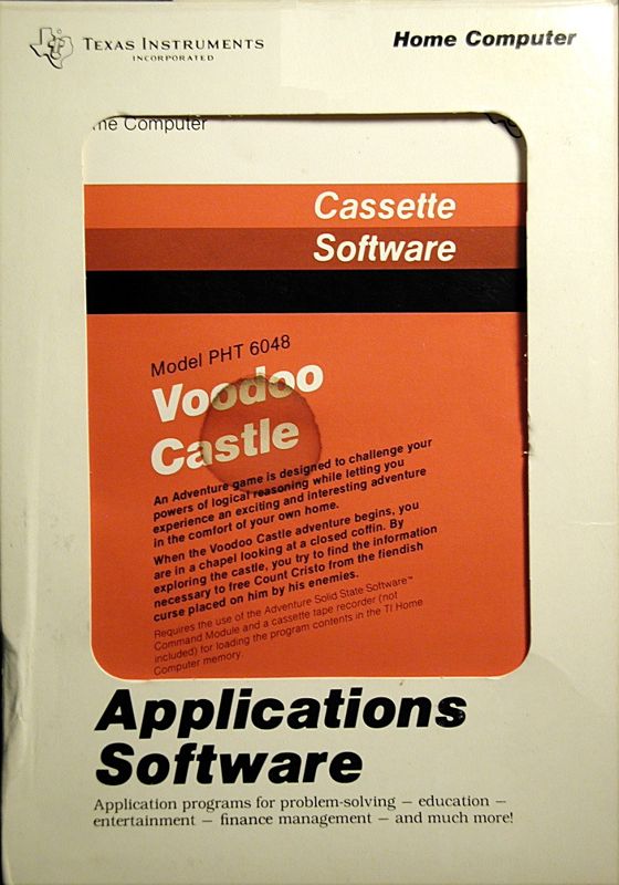 Front Cover for Voodoo Castle (TI-99/4A)