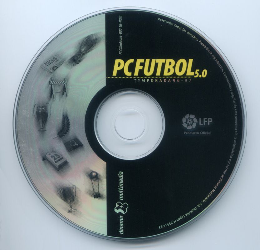 Media for PC Fútbol 5.0 (DOS and Windows)