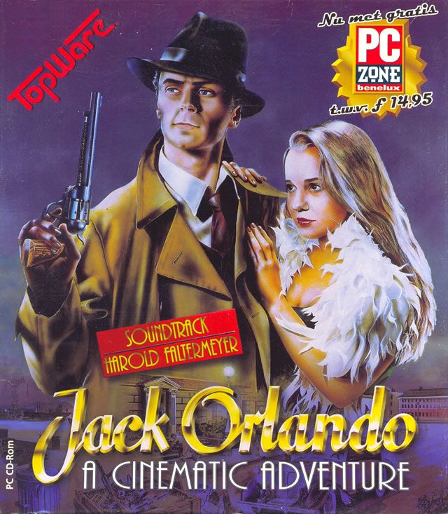 Front Cover for Jack Orlando: A Cinematic Adventure (DOS and Windows)