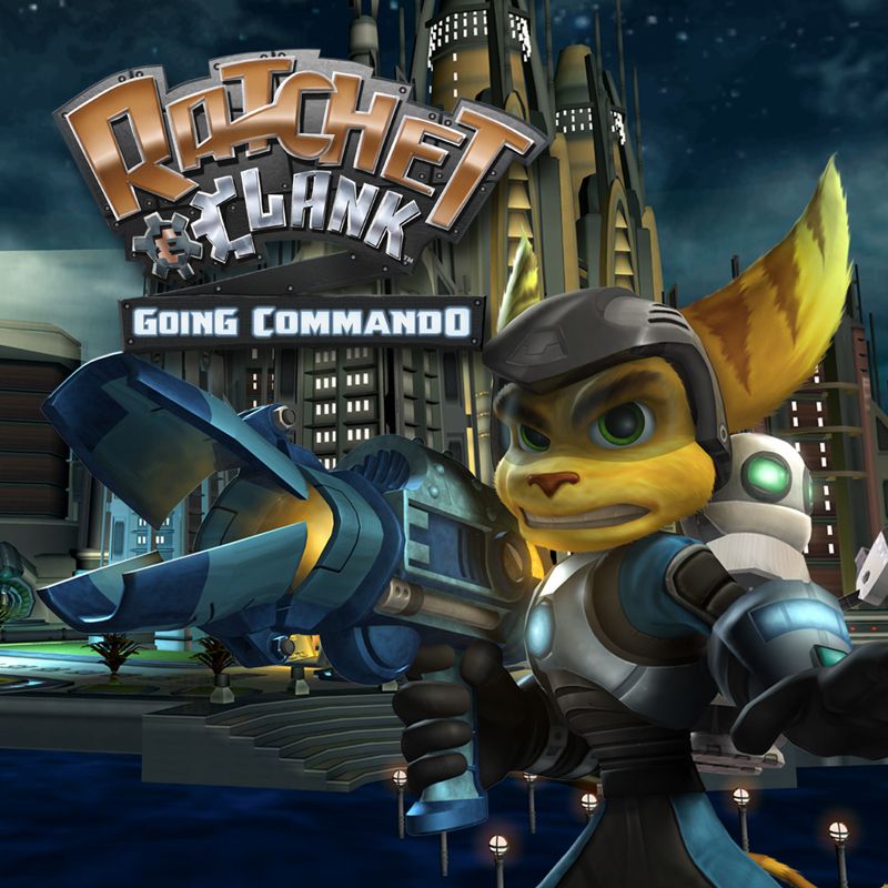 Front Cover for Ratchet & Clank: Going Commando (PlayStation 3) (download release)