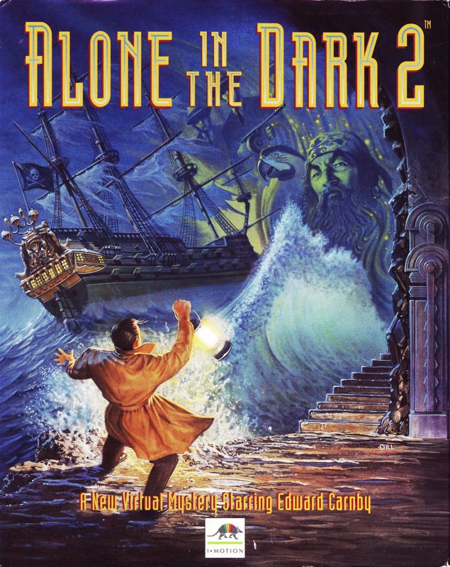 Front Cover for Alone in the Dark 2 (DOS) (Floppy Disk Version)