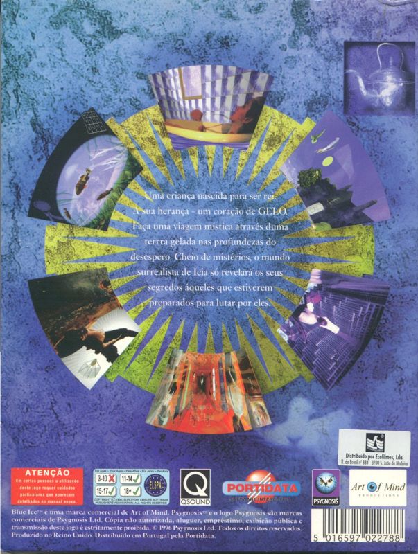Back Cover for Blue Ice (DOS and Windows 3.x)