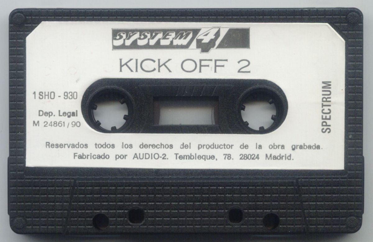 Media for Kick Off 2 (ZX Spectrum)