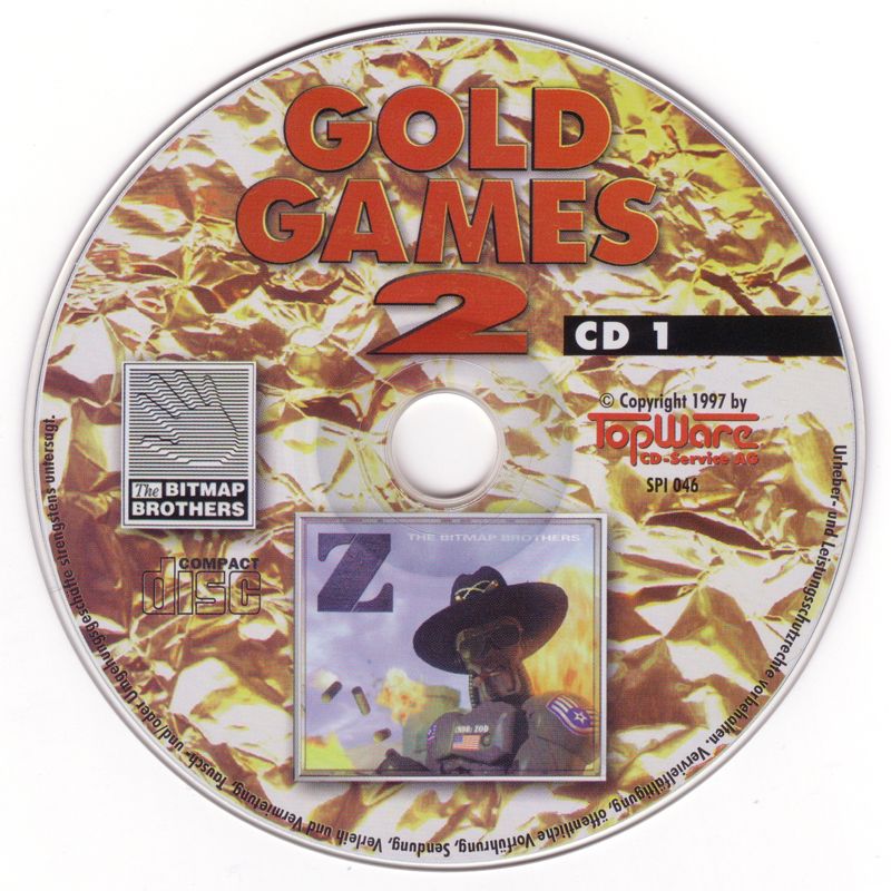 Media for Gold Games 2 (DOS and Windows): Z Disc