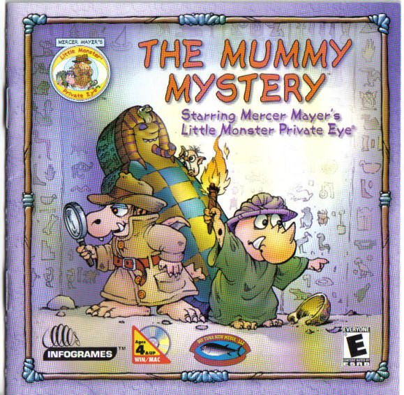 Front Cover for The Mummy Mystery (Macintosh and Windows)