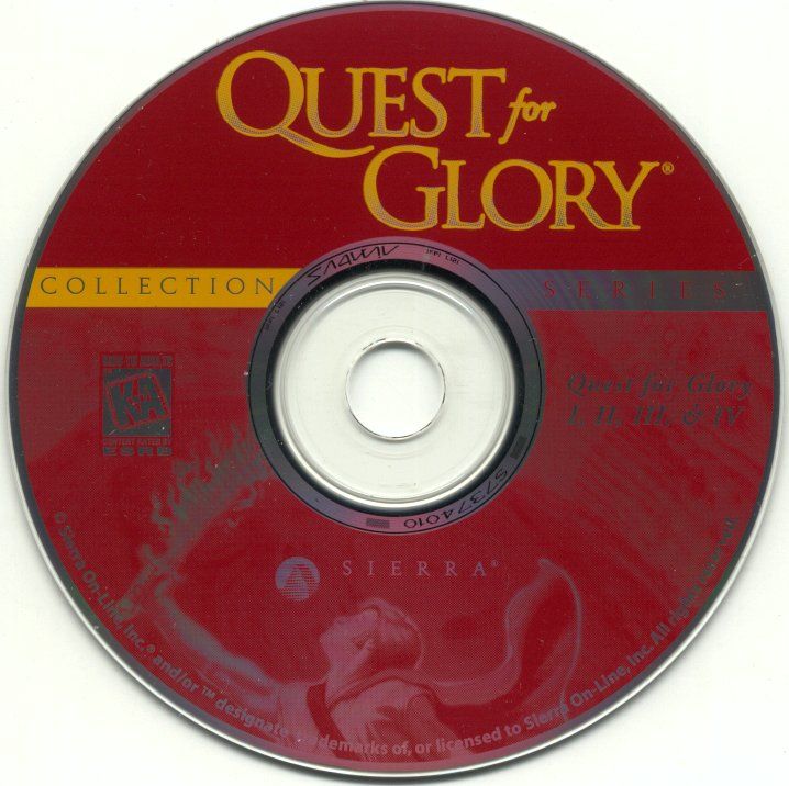 Media for Quest for Glory: Collection Series (DOS and Windows 3.x)