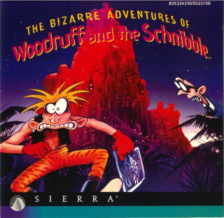 Other for The Bizarre Adventures of Woodruff and the Schnibble (Windows 16-bit): Jewel Case - Front