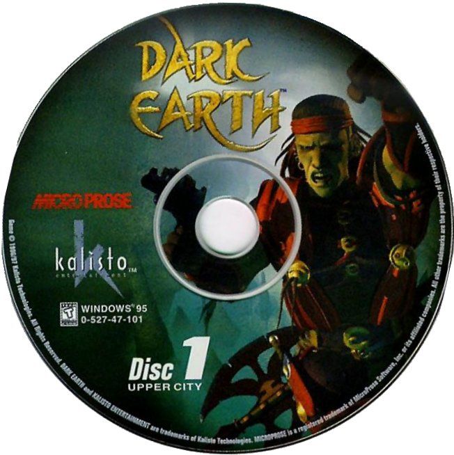 Media for Dark Earth (Windows): Disc 1