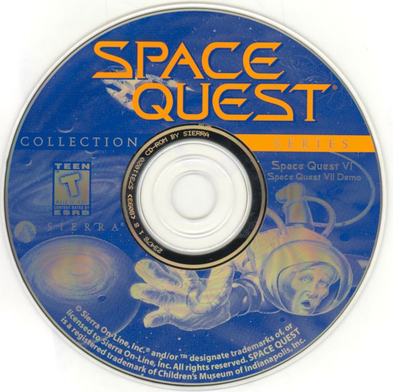 Media for Space Quest: Collection Series (DOS and Windows and Windows 3.x): Disc 2