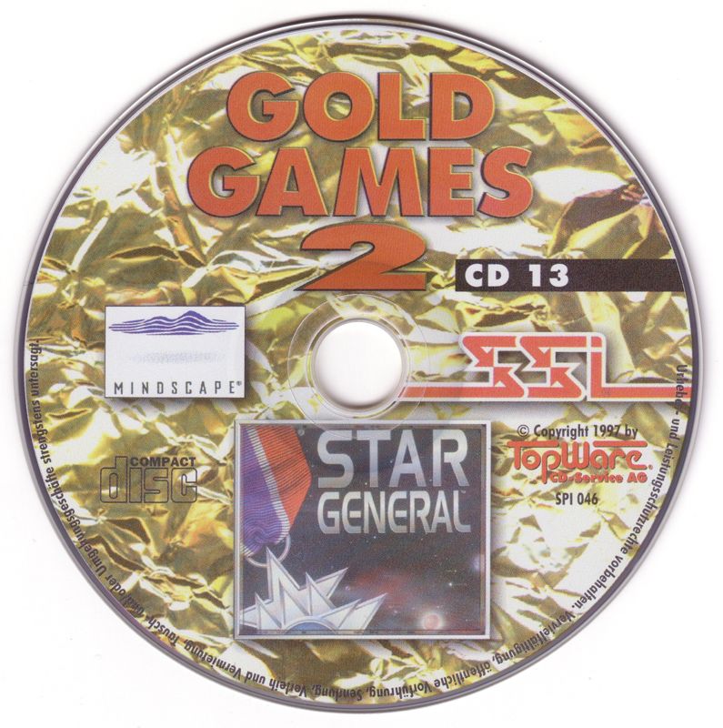 Media for Gold Games 2 (DOS and Windows): Star General Disc