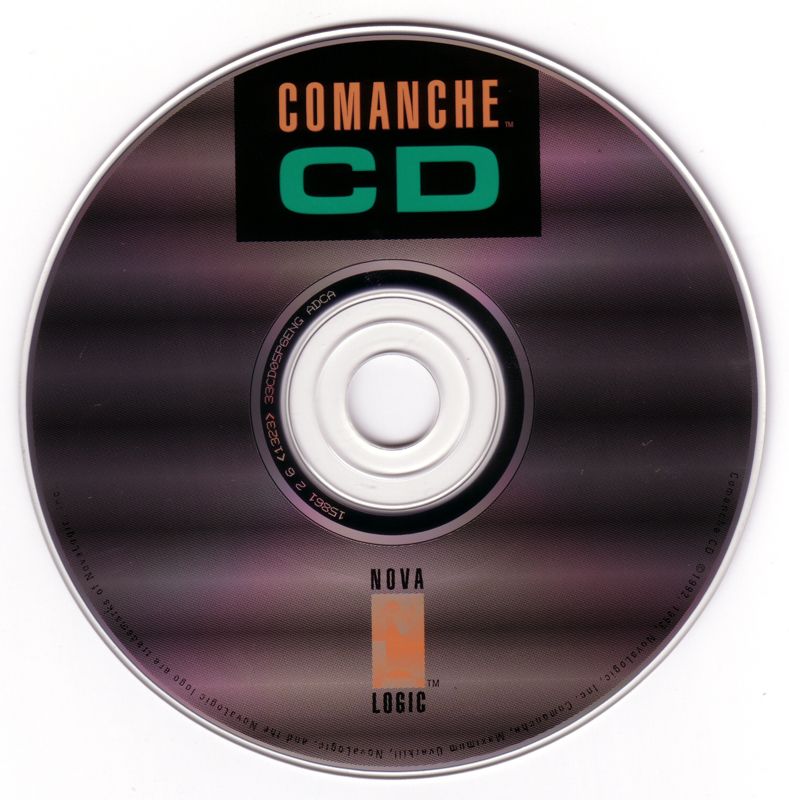 Media for Megasixpak (DOS and Windows): Comanche CD Disc