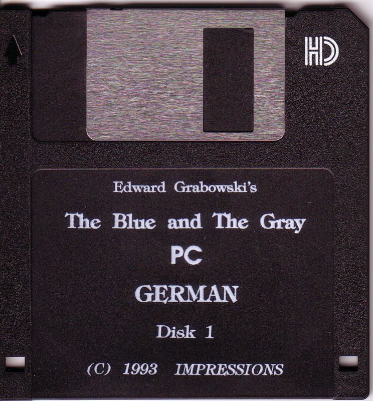Media for Edward Grabowski's The Blue & The Gray (DOS)