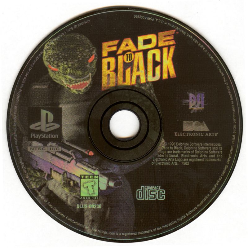 Media for Fade to Black (PlayStation)