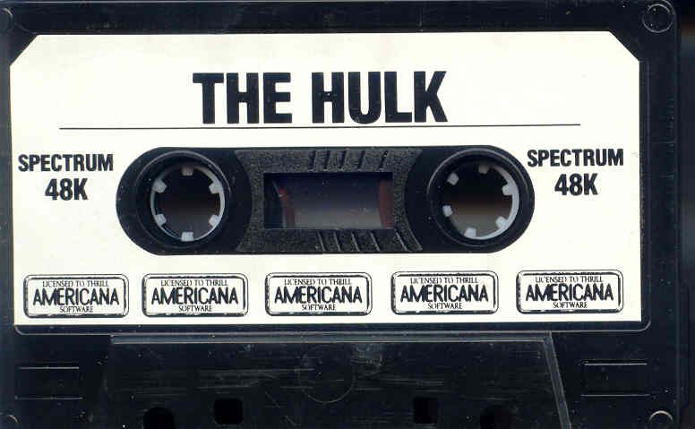 Media for The Hulk (ZX Spectrum) (Americana release)