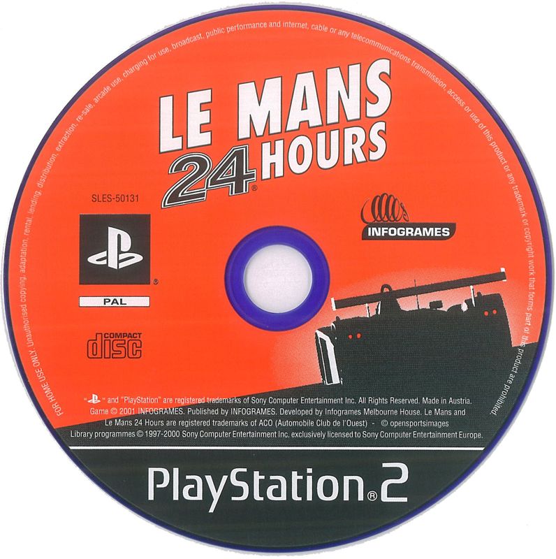 Media for Le Mans 24 Hours (PlayStation 2)
