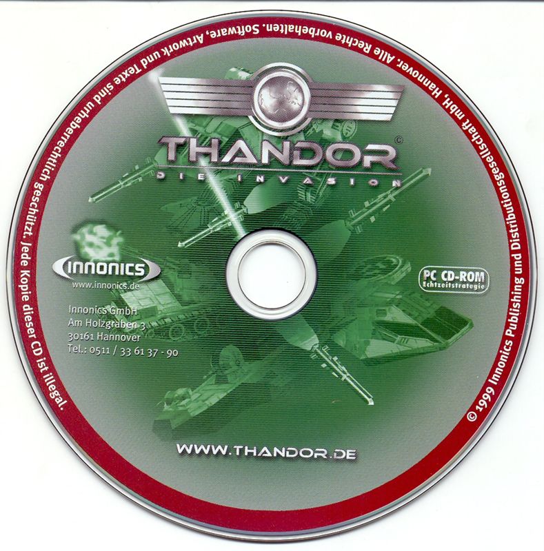 Media for Thandor: The Invasion (Windows)