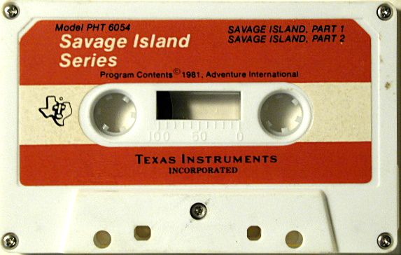 Media for Savage Island Series (TI-99/4A)