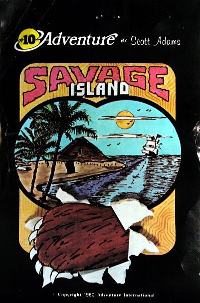 Front Cover for Savage Island (Atari 8-bit) (Plastic baggy)