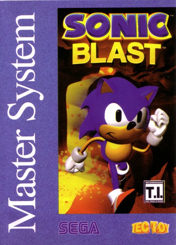 Front Cover for Sonic Blast (SEGA Master System)