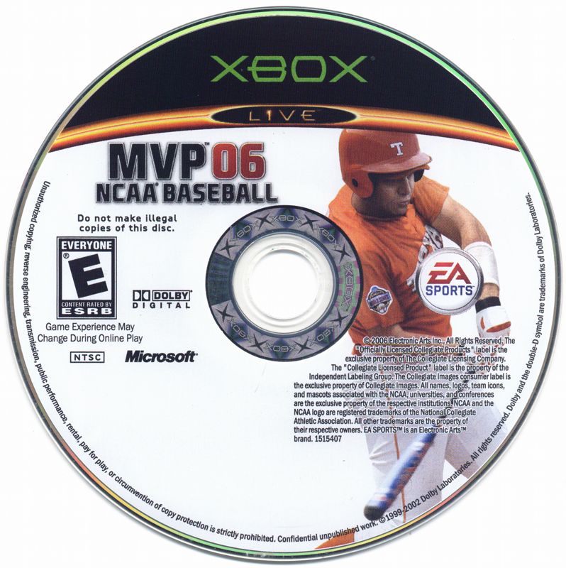 Media for MVP 06: NCAA Baseball (Xbox)