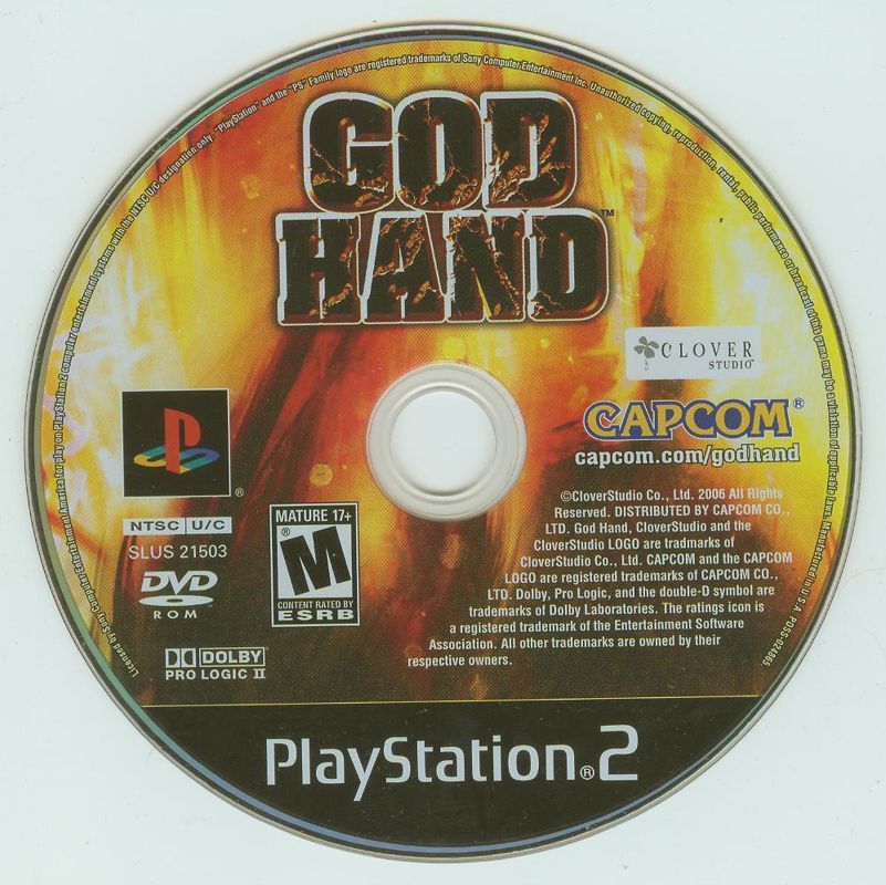 Media for God Hand (PlayStation 2)