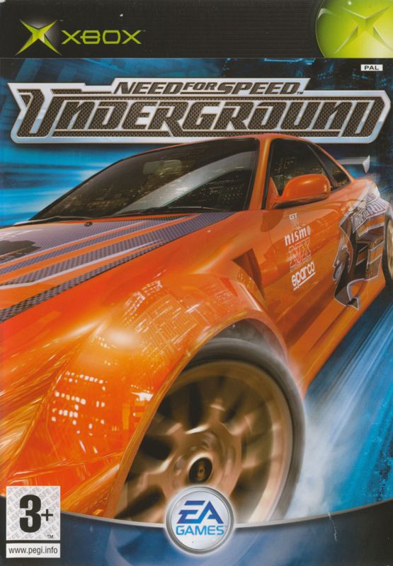 Front Cover for Need for Speed: Underground (Xbox)