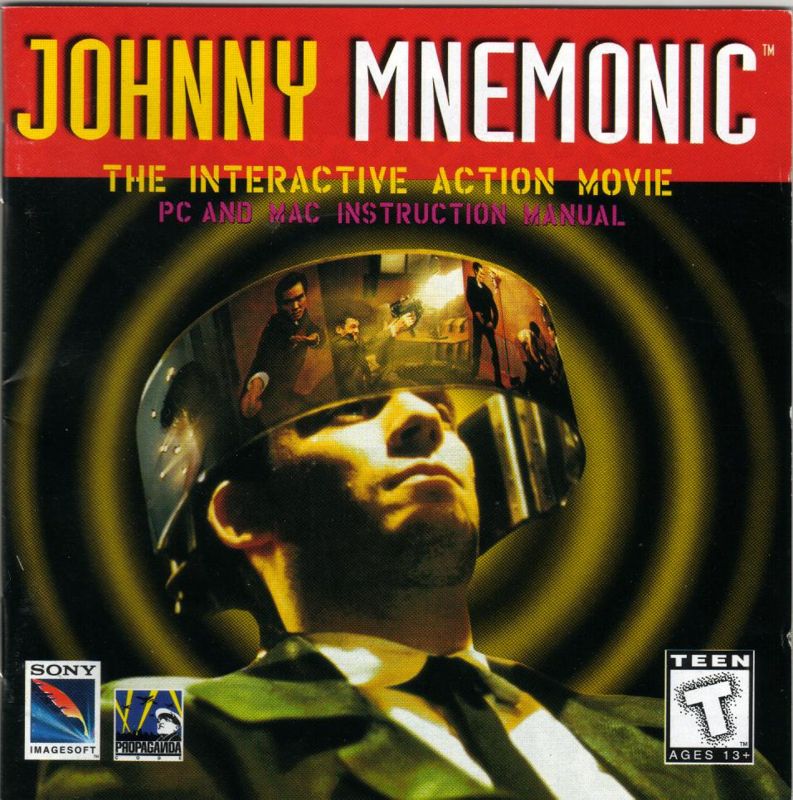 Other for Johnny Mnemonic (Windows 3.x): Jewel Case - Front