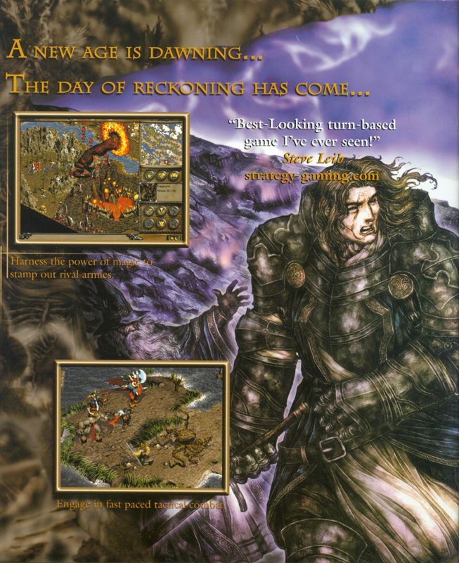 Disciples Sacred Lands cover or packaging material MobyGames