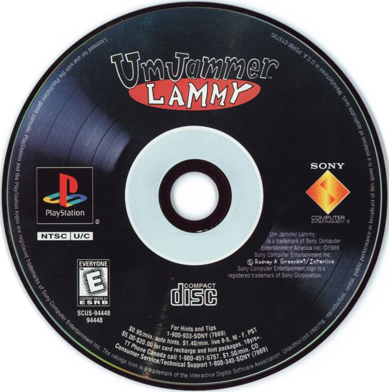 Media for Um Jammer Lammy (PlayStation)