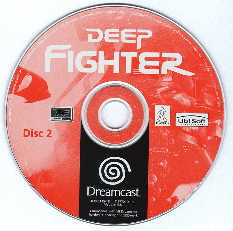 Media for Deep Fighter (Dreamcast): Disc 2