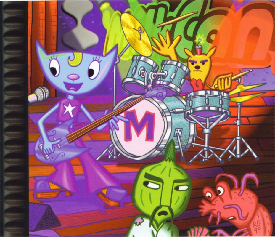 Inside Cover for Um Jammer Lammy (PlayStation): Inlay