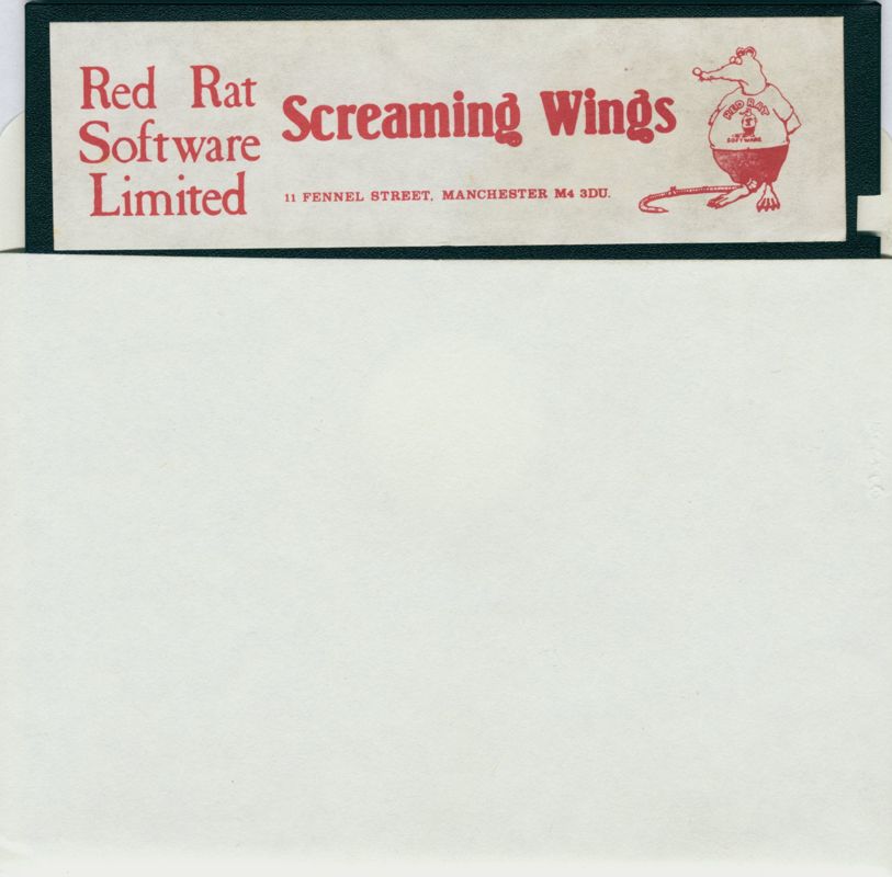 Media for Screaming Wings (Atari 8-bit)