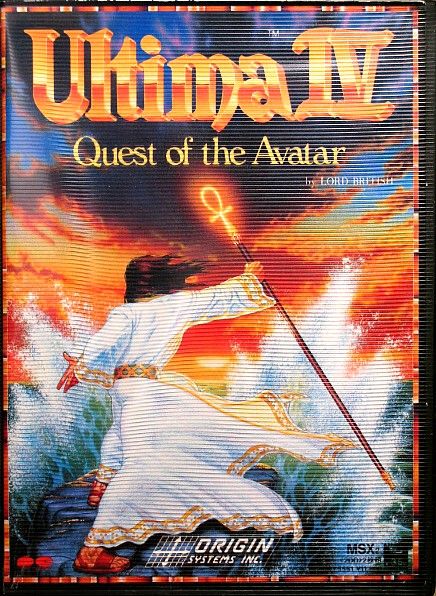 Front Cover for Ultima IV: Quest of the Avatar (MSX)