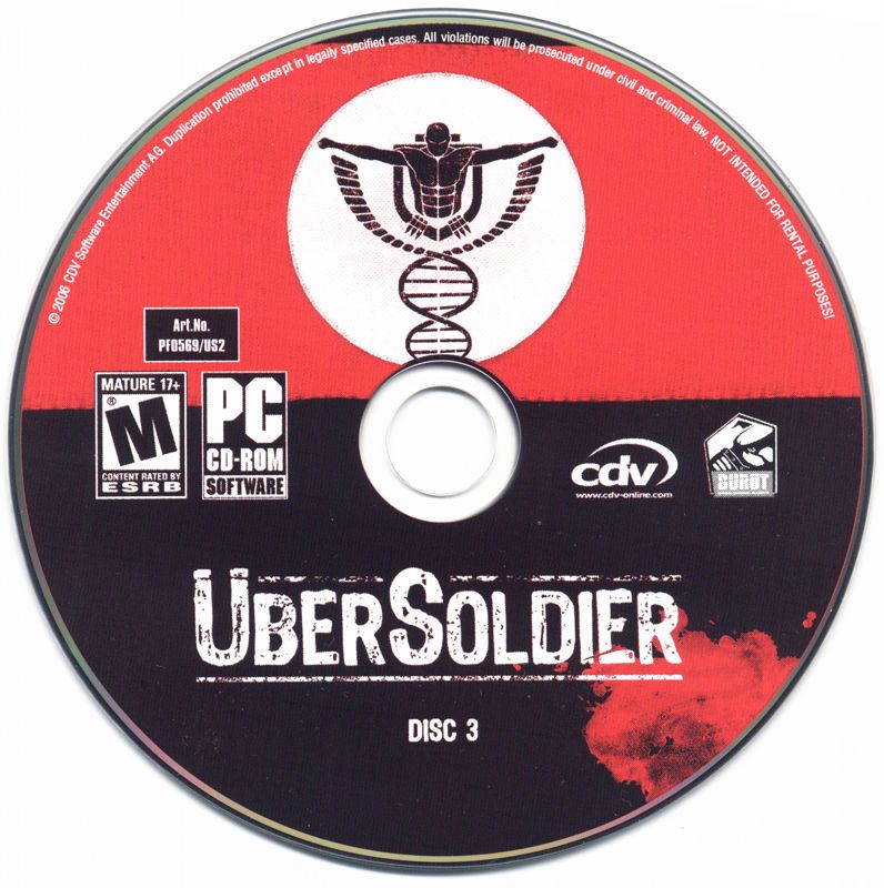 Media for ÜberSoldier (Windows): Disc 3