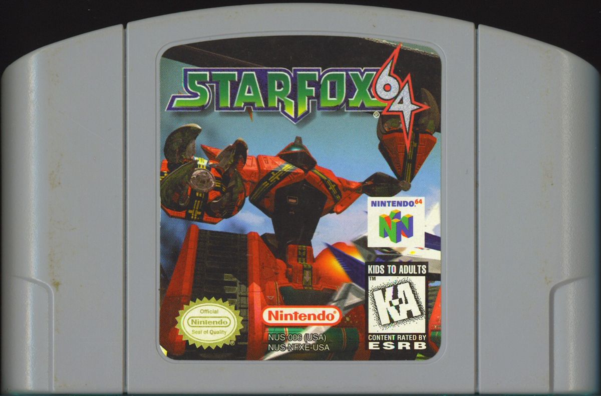 Media for Star Fox 64 (Nintendo 64) (Rumble Pak Included)