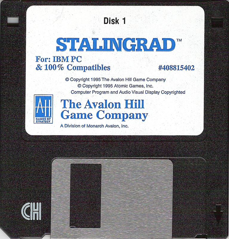Media for World at War: Volume II - Stalingrad (DOS): Disk 1