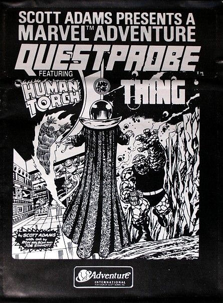 Front Cover for Questprobe: Featuring Human Torch and the Thing (DOS) (Blister pack)