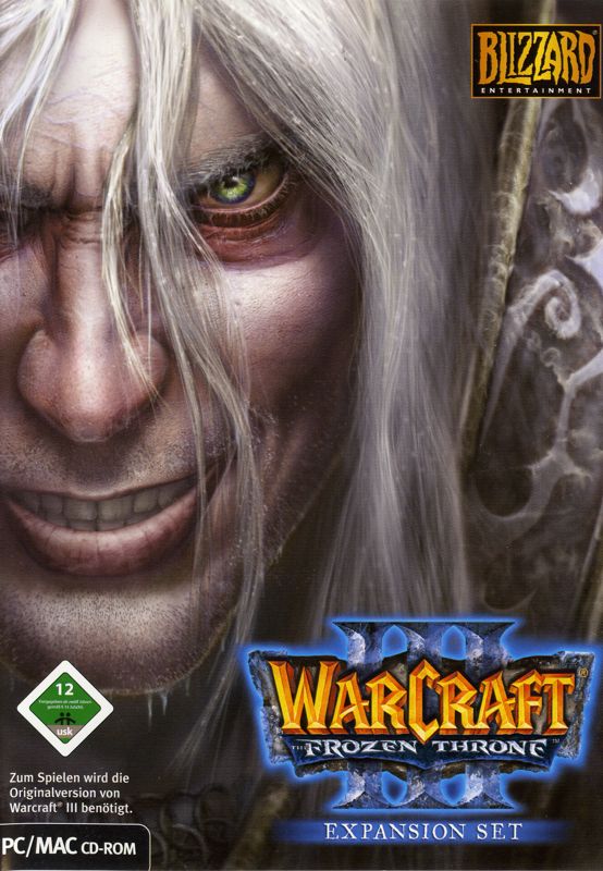 Front Cover for WarCraft III: The Frozen Throne (Macintosh and Windows)