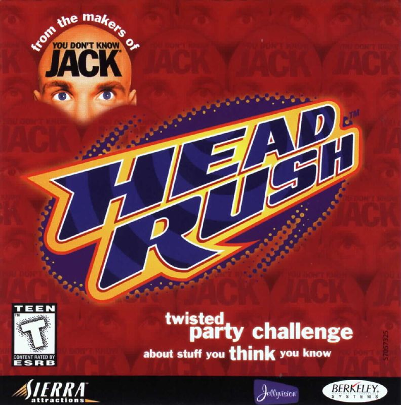 Head Rush cover or packaging material MobyGames