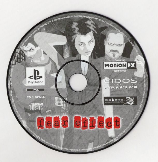 Media for Fear Effect (PlayStation): Disc 1