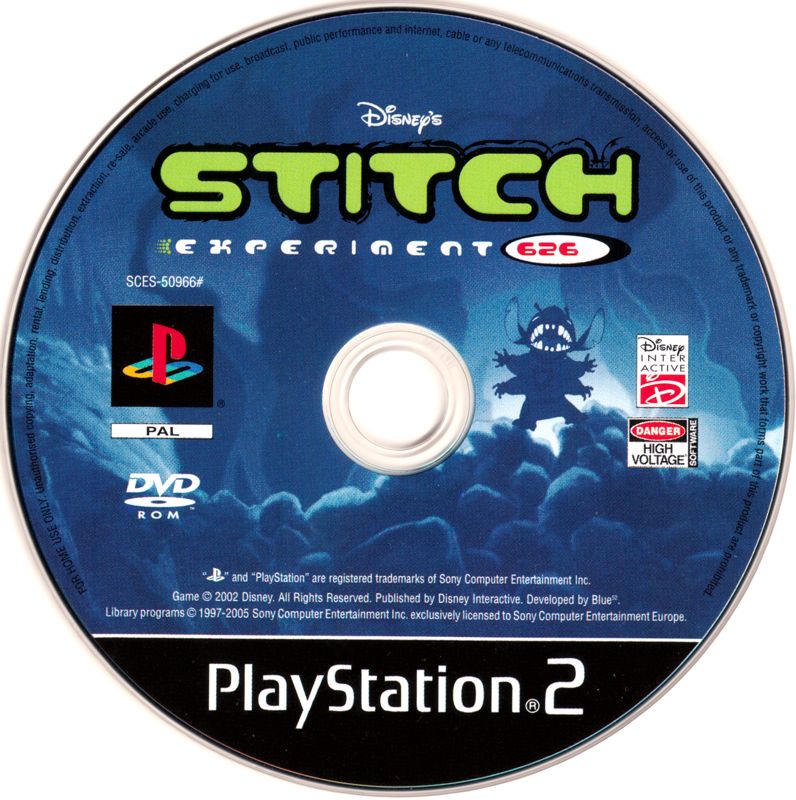 Media for Disney's Stitch: Experiment 626 (PlayStation 2)